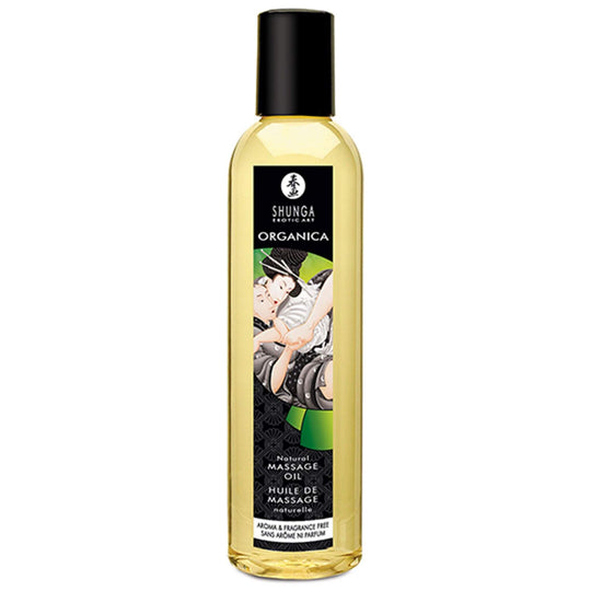 Shunga - Massage oil, Orgacina Natural