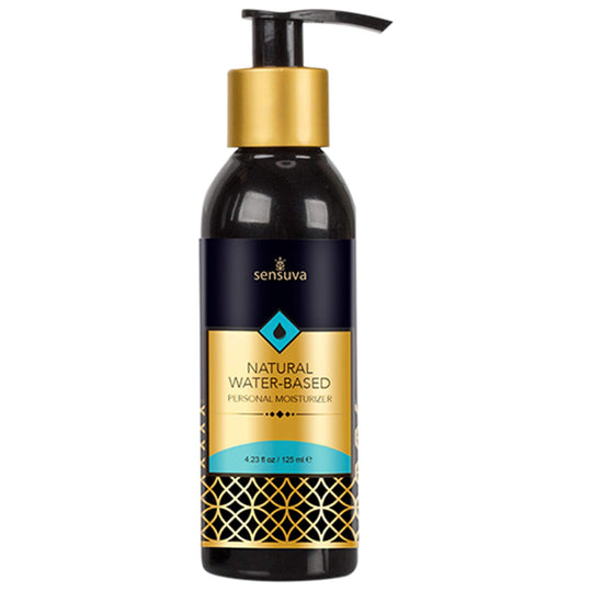 Sensuva - Natuurlijke persoonlijke vochtinbrengende crème op waterbasis, ongeparfumeerd 125 ml