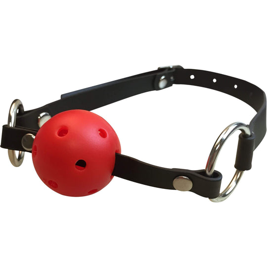 Perforated mouth balloon