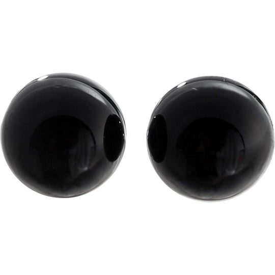 Glass balls, black