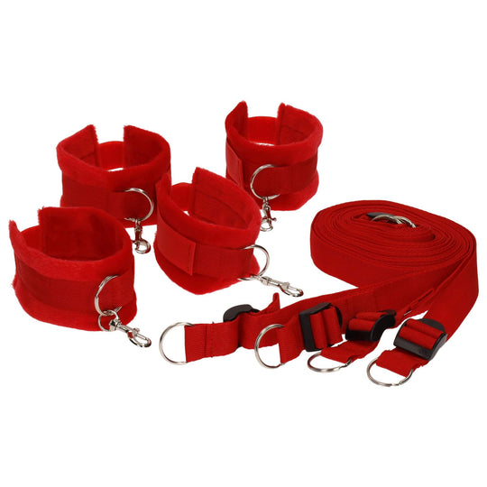 Sähäkkä Bedbindset, rood