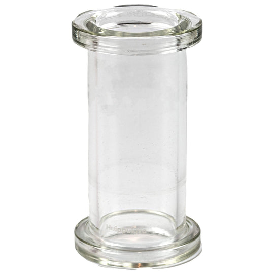 Glass tube with smooth surface