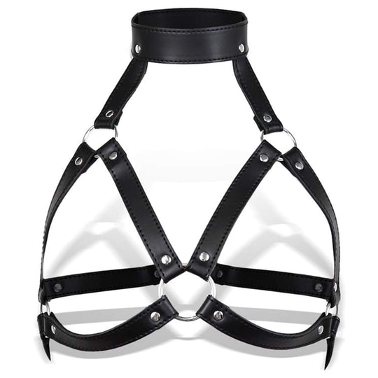 Breast harness, black